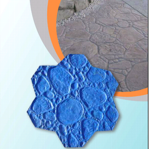 Patio piedra jardín piedra estampada hormigón moldes sello estera - Product Image 1