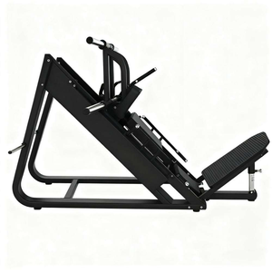 เครื่องออกกำลังกายแบบรวมฟังก์ชั่น Leg Press และ Hack Squat สำหรับบริหารกล้ามเนื้อขาส่วนล่าง เหมาะสำหรับฟิตเนสคลับและสถานที่ฝึกซ้อม - Product Image 1