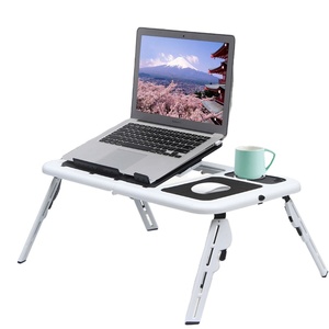 Support USB pliable, table pliable pour <span class=keywords><strong>ordinateur</strong></span> <span class=keywords><strong>portable</strong></span>, table d'<span class=keywords><strong>ordinateur</strong></span> réglable, <span class=keywords><strong>plateau</strong></span> avec <span class=keywords><strong>ventilateur</strong></span> de refroidissement - Product Image 1