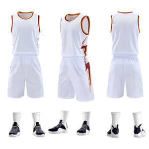 Groothandel Goedkope 100% Polyester Gesublimeerd Mesh Basketbal Jersey Snel Droog Vochtafvoerende Tanktops Voor Mannen Ademende Set - Product Image 2