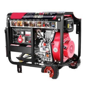 Groupe électrogène diesel extérieur à onde sinusoïdale pure 3/5/6/8/10KW Silencieux 240V/230V 50/60Hz 220V/110V/380V Châssis ouvert Option ATS Monophasé - Product Image 2
