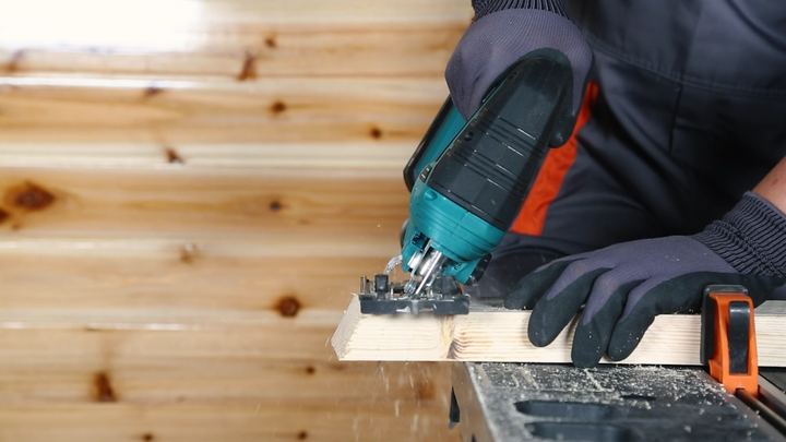 Portable DIY Wireless Electric Reciprocating Jig Saw Tool Wood