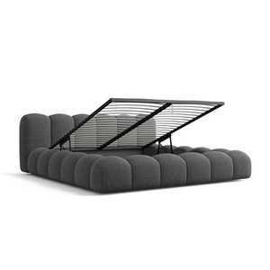 Luxury Queen Bed Italian Luxury Bedroom Furniture Latest Designs king Size <b>Frame</b> Modern Up-holstered Beds - Product Image 5