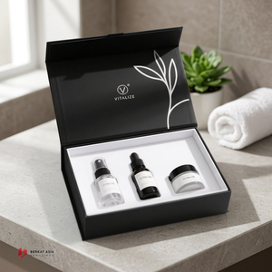 Caja de Regalo Cosmética Portátil, Ecológica, Biodegradable, con Cierre Magnético, Elegante, Duradera, Empaque de Belleza Premium - Product Image 3