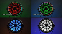 Projecteur LED Par 100W DMX512 RGBW pour Mariage, Fête, Club, Événement