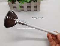 Outil de soin de la peau de beauté Brosse applicatrice faciale blanche douce Grande brosse pour masque de ventilateur Brosse pour ventilateur faciale