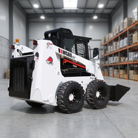 Chargeur compact multifonctionnel neuf Kubota, chargeur sur pneus, 37 kW, 0,4 m³, mini-chargeur, broyeur forestier