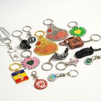 Porte-clés en métal émaillé en alliage de zinc, personnalisé avec logo, forme mignonne, dessin animé, souvenir, vente chaude du fabricant