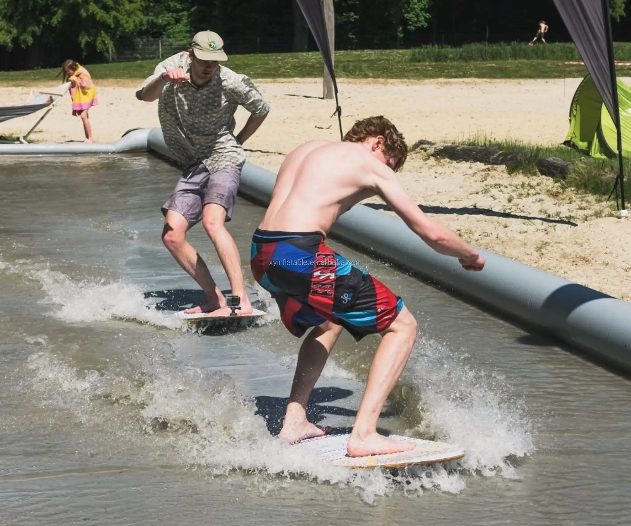 Skimboard-Juego de piscina inflable, la zona más popular, 2021