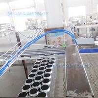 Machine de dépalletisation automatique de haute performance pour lignes d'emballage de canettes en aluminium, de boîtes en fer blanc et de bouteilles en PET