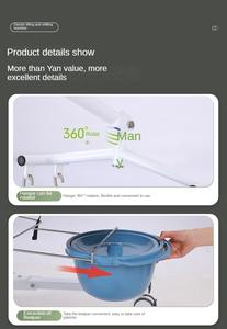 Chaise de transfert hydraulique pour soins aux personnes âgées et handicapées Dispositif de mobilité élévateur de fauteuil roulant manuel et électrique Walker et Rollator - Product Image 3