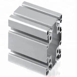 Manufacturer of t slot aluminium extrusion 8080 inches aluminium profile 10 slot for frame system