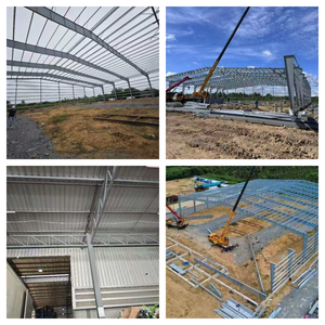 Nhà sản xuất-Bán trực tiếp Bộ dụng cụ xây dựng thép tiền chế tiết kiệm và bền cho nhà kho và nhà máy công nghiệp. - Product Image 5