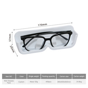 Exhibidores de Gafas de Plástico, Estantes de Pared, Almacenamiento de Pared para Gafas - Product Image 6
