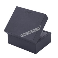 Boîtes de luxe en carton rigide de marque célèbre pour emballer des montres, des bijoux avec doublure en EVA, boîte en velours