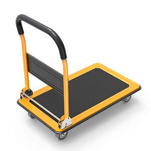 Carrello a mano monostrato in plastica trasportabile personalizzato all'ingrosso Mracking - Product Image 2