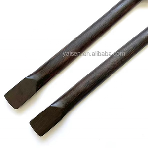 Mástil de guitarra de madera de wengué de una pieza de 25.5 pulgadas y 22 trastes personalizado para guitarras estilo ST - Product Image 6