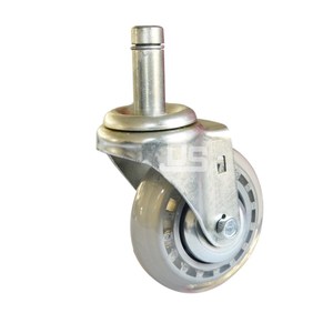 DS Light Duty <span class=keywords><strong>Caster</strong></span> <span class=keywords><strong>3</strong></span> "4" 5 Polegada Transparente Universal Giratória Rodízios Rodas - Product Image 4