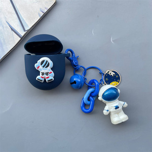 Étui de protection en silicone pour écouteurs sans fil Bluetooth Google <span class=keywords><strong>Pixel</strong></span> Buds Pro 2, avec pendentif porte-clés en silicone - Product Image 2