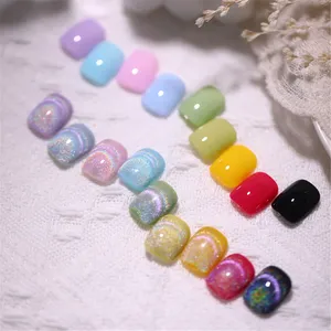 15ML Rainbow Cat Eye Nail Gel Reflective Glitter Gel Polish Omnipotent Magnetic Varnish Used For Any Base Color Gel