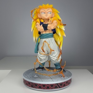 Figura de Acción Coleccionable de <span class=keywords><strong>Gotenks</strong></span> Super Saiyan de Dragon Ball Z con Fantasma, Regalo para Fans del Anime - Product Image 4
