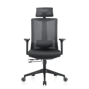 High End Boss Director Manager Mesh Office Chair Guest Manager Chair For Office Used