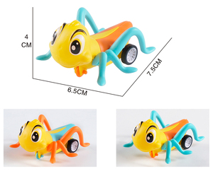 Regalo promocional Niños Comida Juguete Snack Bag Pack Barato Lindo Hormiga Rana <span class=keywords><strong>Mantis</strong></span> Tire hacia atrás Insecto de juguete - Product Image 3