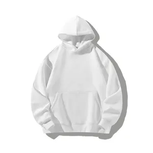 Hochwertiger kabelloser Blank-Hoodie aus Baumwolle Kunden spezifische Street Fashion-Kleidung für Herren Kunden spezifischer LOGO-Hoodie