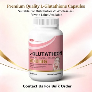 Capsules de L-Glutathion 5000 MG à Marque Blanche OEM, Collagène, Vitamine C, Éclaircissant Cutané, Antioxydant, Complément Beauté - Product Image 5