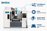 Nuevo Centro de Mecanizado Vertical CNC VMC640 de Alta Precisión, Husillo BT40, Sistema de Control GSK, Uso Pesado, Certificado CE