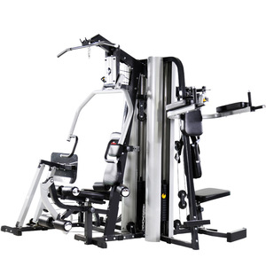 Equipo de Gimnasio de Uso Comercial en Oferta, Equipo de Entrenamiento Integrado de 5 Estaciones para Ejercicio - Product Image 1