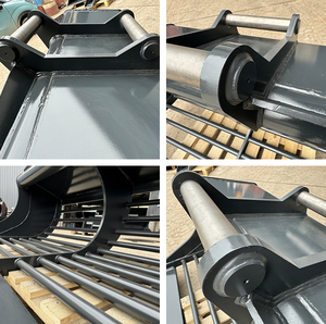 Accesorios de excavadora de la serie Rainbow OEM, personalizados, nueva condición, cubos de esqueleto de construcción, Cubo de rejilla de tamiz de roca - Product Image 4