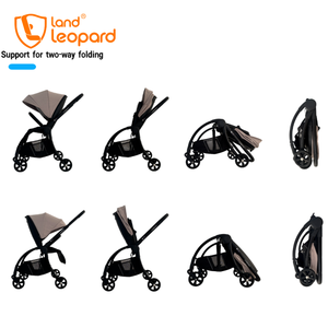 <span class=keywords><strong>Poussette</strong></span> bébé 3-en-1 de luxe à cadre en aluminium, siège réversible, design pliable, roues 360°, 0-3 ans, voyageur, vente chaude - Product Image 4