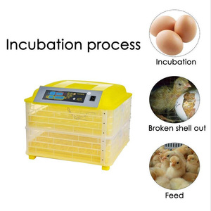 Tolcat Professionele Automatische Controle Incubator 98% Uitkomstpercentage <span class=keywords><strong>Led</strong></span> Licht Dual Power Ei Incubator Machine