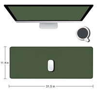 Tapis de clavier personnalisé confortable tapis de souris tapis de bureau de jeu en caoutchouc tapis de souris de jeu PC mer vague usine Anime pour bureau maison
