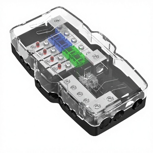 Bloque de Distribución de Fusibles ANL de 4 Vías, Portafusibles MIDI de 12V 0/4, Portafusibles de Plástico para Barcos Modelo AFS, Juego de Portafusibles AFS-30 - Product Image 2