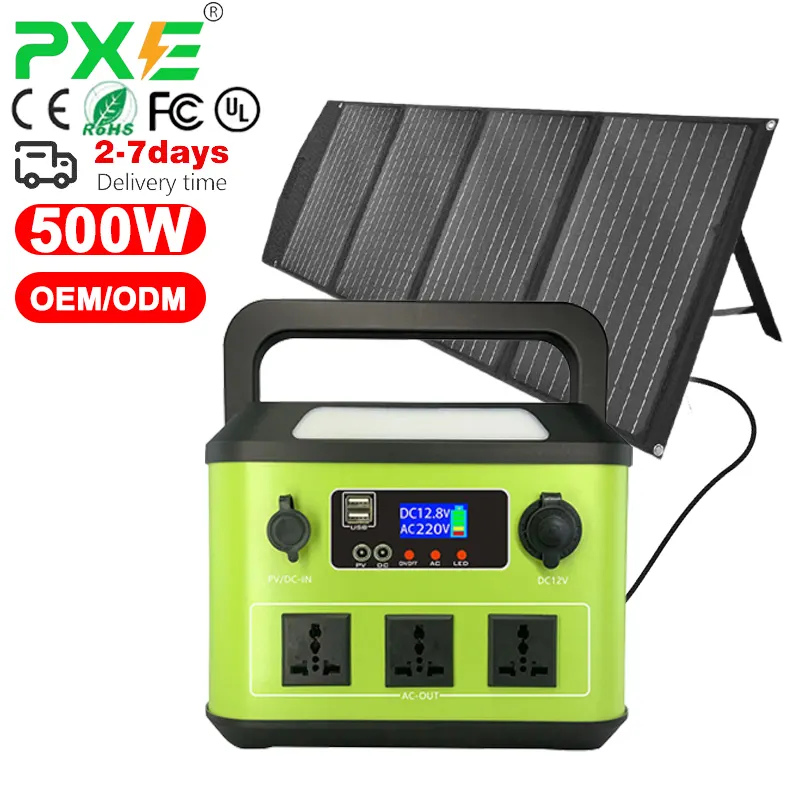 Wholesale 12V 500W Generator Mini Portable Power Station Charger 10kw Solar Power System / Outdoor Laptop Wireless Power Bank