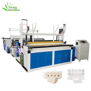 Máquina Industrial de Rebobinagem de Papel Higiênico de 2,8m, Máquina de Fabricação e Rebobinagem de Rolos de Papel Higiênico - Product Image 1