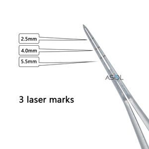 <span class=keywords><strong>Asol</strong></span> capsulorrexis núcleo pinzas fórceps integrados instrumentos quirúrgicos oftálmicos - Product Image 3