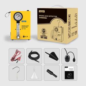 3 yıl garanti ile motor ve boru kaçak duman test cihazı için taşınabilir otomotiv duman kaçak dedektörü EVAP algılama - Product Image 6