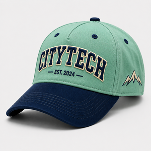 Gorra de Béisbol Deportiva Unisex de Dos Tonos, Estilo Dad Hat, con Logotipo Personalizado, Bordado 3D, 5 Paneles, de Algodón, Estilo Universitario y Urbano, Certificada de Fábrica - Product Image 5