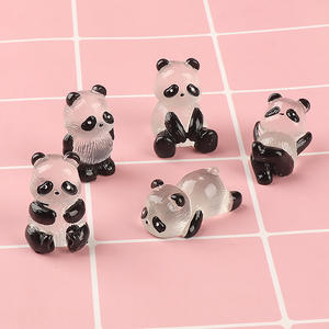 Produit Explosif Lumineux Panda Résine Amulette Cheveux Accessoires Crème Sucre Colle Vêtements Matériel - Product Image 2