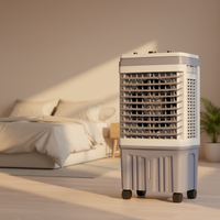 Refroidisseur d'air évaporatif de haute qualité 25L 70W pour intérieur avec télécommande, climatiseur portable pour la maison et le bureau
