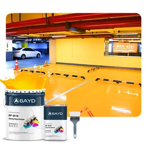 Cement floor coating wear-resistant non-slip anti-corrosion anti-static self-leveling finish epoxy floor paint manufacturers
