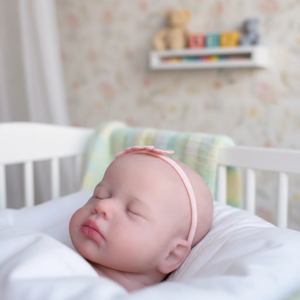 Muñeca de Silicona de Cuerpo Completo Realista de 18 Pulgadas, Juguete Suave Educativo, Bebé Dormida Hecha a Mano, Modelo <span class=keywords><strong>Loulou</strong></span> - Product Image 3