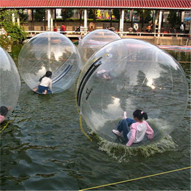 Аквапарк ТПУ Сфера aqua мяч, прозрачный шарик воды для малышей D1003-12D