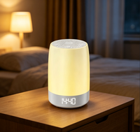 Mesin White Noise Lampu Tidur Warna RGB Kontrol Jarak Jauh APP untuk Speaker Jam Digital Multilevel