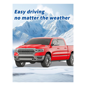 Déflecteurs de fenêtre encastrés pour Dodge RAM 1500 2019-2026 Crew Cab Truck, déflecteurs de fenêtre extra durables, visières de ventilation de fenêtre - Product Image 2