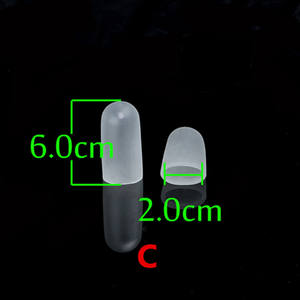 Mangas del pene Extensor Glans Cap Cover Accesorios para Agrandamiento del pene Camilla Bomba Funda de silicona reutilizable Varios tamaños - Product Image 6