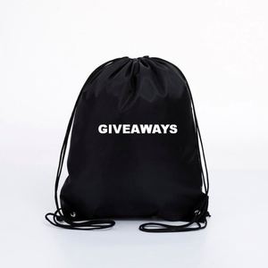 Promotional <b>Gifts</b> Branded 210D Polyester Drawstring Bags With Custom Logo for Running School Events Factory Price - Product Image 5